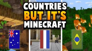 Countries Explained With Minecraft Villages [upl. by Marko]