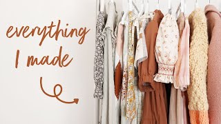 Everything I Made in 2022 20 Sewing Ideas to Make  My Handmade Wardrobe [upl. by Alaster288]