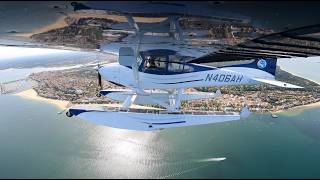 Cessna 185 Skywagon seaplane trip [upl. by Tiffany]