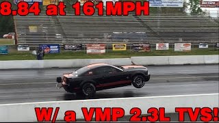 Shelby GT500 2nd Gear Wheelie [upl. by Nosreg]