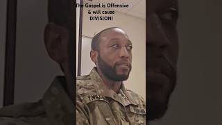 The gospel is offensive and will cause DIVISION gospel jesus biblestudy army church [upl. by Urba]