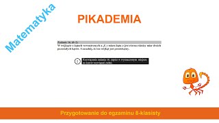 Rozwiązywanie egzaminu ósmoklasisty z matematyki  Zad 16 [upl. by Eiroj]