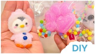 Squishies Mold making Baby Penguin DIY [upl. by Eiramenna]