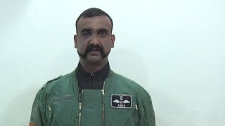 Captured IAF pilot Abhinandan Video Message before leaving from Pakistan [upl. by Phi685]