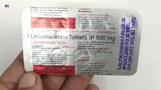 Levigress 500mg Tablet  Levetiracetam 500mg Tablet  Levigress 500mg Tablet Uses Benefit review [upl. by Amling803]