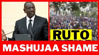 Breaking Irate Nyeri Residents Storm Out Of Rutos Mashujaa Day Speech [upl. by Gentille]