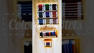 Color Theory Montessori Style shorts youtubeshorts montessori [upl. by Lorelie487]