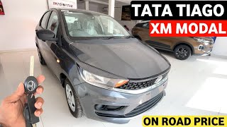 2022 Tata Tigor XM Variant review  Walkaround Review  tata tatamotors tigor [upl. by Karee]