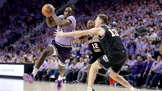 Kansas State Basketball  Highlights from the Wildcats 7066 win against Oklahoma State [upl. by Eelir]