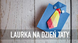 LAURKA NA DZIEŃ TATY KOSZULA Z KRAWATEM LAURKA [upl. by Gollin33]