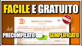 MODELLO 730 SEMPLIFICATO dal 20 MAGGIO modifica e invio come funziona come accedere e cosa cambia [upl. by Aicilana]