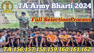 TA Army Selection Process 2024 ll TA Army Full Selection Process ll Full Selection Process 202425 [upl. by Ecined220]