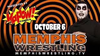 OCTOBER 6  Danhausen is coming to Memphis Wrestling [upl. by Naerol]