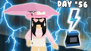 Trying To Get The Bloxburg LIGHTNING TROPHY AGAIN [upl. by Dami]