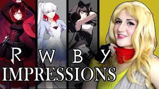 RWBY Impressions  Rooster Teeth  Madi2theMax [upl. by Asuncion]