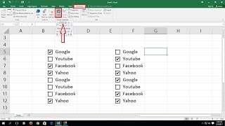 How to Add Check Boxes In MS Excel Sheet Easy [upl. by Lauree]