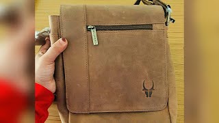 Honest Review of Wildhorn Leather Sling Bag For Men [upl. by Ibor266]