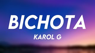 BICHOTA  Karol G Lyrics Version [upl. by Yelkrab]