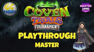 MASTER Playthrough Hole 19  Coven Trials Tournament Golf Clash Guide [upl. by Nalak523]