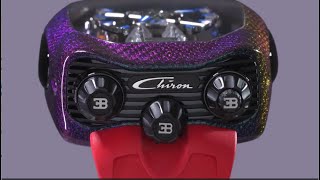 Jacob amp Co Bugatti Chiron Iridium Watch 2024 [upl. by Pierson]