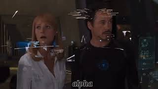 Pepper Potts loves Tony Stark  Ironman [upl. by Ytinirt]