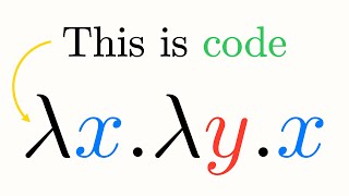 Programming with Math  The Lambda Calculus [upl. by Ahsikar774]