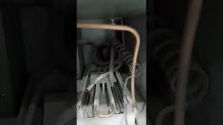 Fridge gas charging actechnician acrepairing youtube fridge newshorts india hindishorts hin [upl. by Rica]