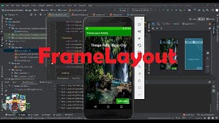 Android Studio  FrameLayout [upl. by Awuhsoj260]