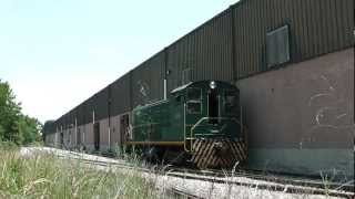 Sweltering Heat at SMS Rail Lines with Baldwin S12 300 [upl. by Fromma]