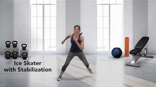 How to do a Ice Skater with Stabilization [upl. by Edora]