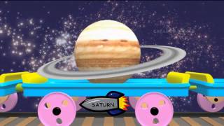 The Planet Train For Kids  Learn About Planet Names  Creador Nursery Rhymes [upl. by Esojnauj]