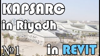 KAPSARC Building in Riyadh by Zaha Hadid Mass form Part 1 [upl. by Thorwald]