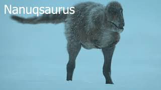 Nanuqsaurus Sound Effects Prehistoric Planet [upl. by Hobey]