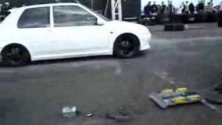 crx vtec vs 106 gti at crail [upl. by Athey]