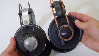 First Look AKG K612 pro amp K712 pro Studio Headphones [upl. by Sheree]