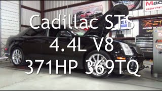 Cadillac STS 44L V8 Supercharged 371HP 369TQ [upl. by Adlanor5]