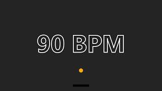 90 BPM Metronome [upl. by Krissie907]