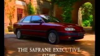 UK Renault Safrane Advertisement [upl. by September]