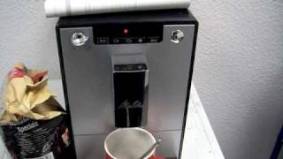 Kaffeevollautomat CAFFEO SOLO MELITTA Fehlermeldung Kaffee alle [upl. by Siurtemed]