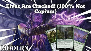 Elves Are Cracked 100 Not Copium  Mono Elves  Modern  MTGO [upl. by Terrell]