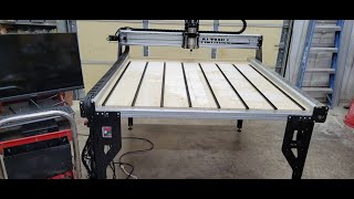 CNC Router Spoilboard for Altmill [upl. by Kciredorb128]