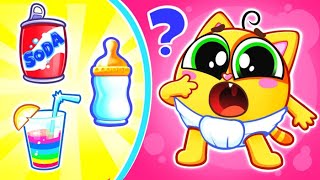 I Wanna Eat Song 🍼😿  Funny Kids Songs And Nursery Rhymes by Baby Zoo Story [upl. by Lorelei785]