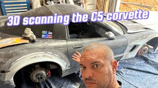 3D scanning the c5 corvette [upl. by Niro]