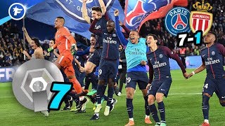 Le PSG atomise Monaco et décroche son 7e titre  Revue de presse [upl. by Esteban]