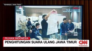 Penghitungan Suara Ulang Jawa Timur [upl. by Anees575]