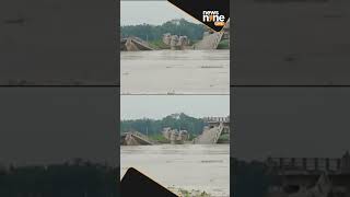 Breaking A Portion Of A Bridge Over The Bakra River Collapsed In Araria Bihar  News9 [upl. by Freda941]