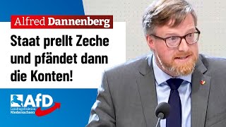 Staat prellt Zeche und pfändet dann die Konten – Alfred Dannenberg AfD [upl. by Yssak923]