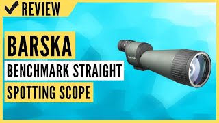 BARSKA Benchmark Waterproof Straight Spotting Scope Review [upl. by Olivier900]