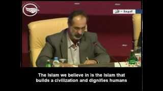 Mouaz alKhatib Speech in Doha English Subtitles [upl. by Drapehs]