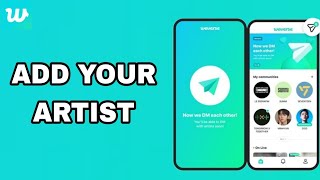 How To Add Your Artist On Weverse App [upl. by Ainek]